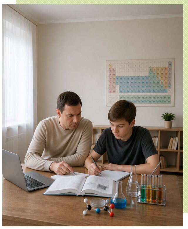 Репетитор по химии 8 класс в Северске по цене от 1247 р. | Репетитор-Свк